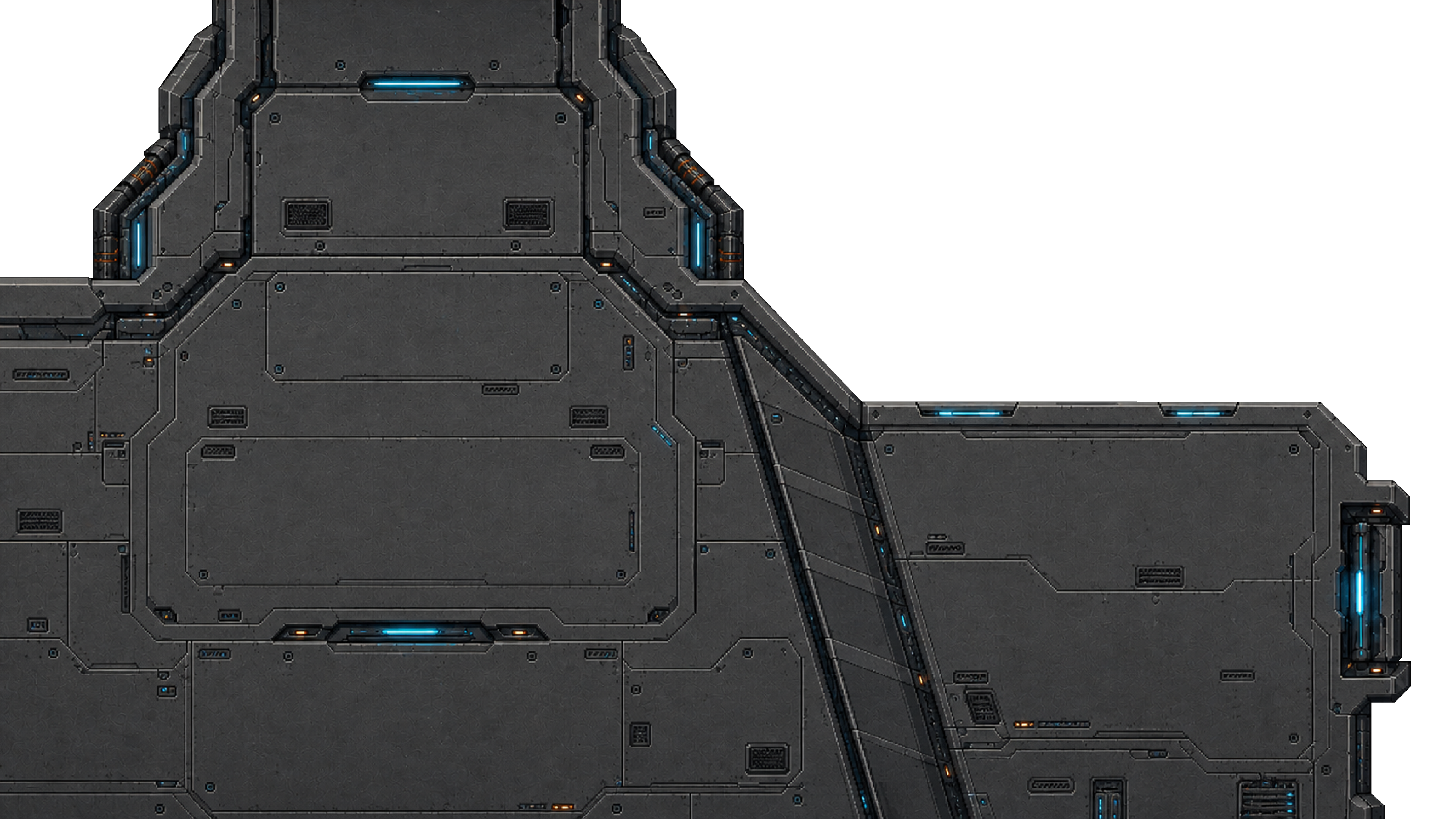 Spacewalk hull background from The Last Shelter